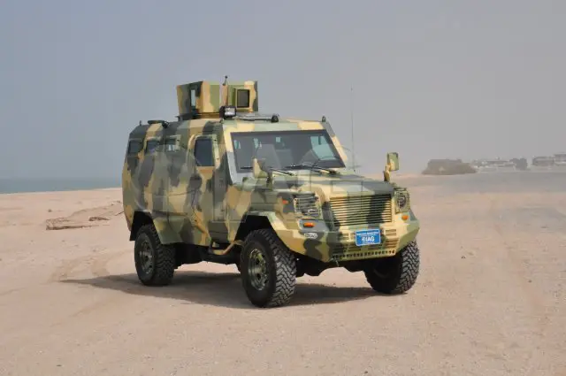 Sentry IAG 4x4 APC armoured vehicle personnel carrier UAE United Arab Emirates 640 001
