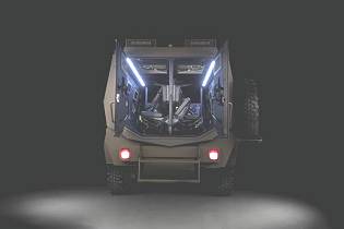 Titan DS 4x4 APC armored personnel carrier INKAS UAE rear view 001