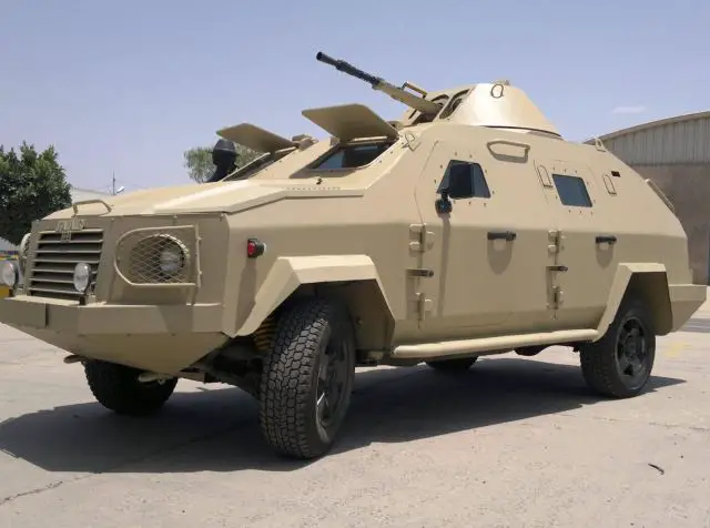 Since many years, Yemen defense industry has launched the development of a local-made wheeled armoured personnel carrier named Jalal. Recently, the latest version was unveiled under the name of Jalal 3. The Jalal 3 is a light 4x4 armoured vehicle personnel carrier which offers good protection with high off-road capability. 