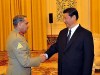 China would work with Pakistan to push forward the bilateral strategic and cooperative partnership, said Vice President Xi Jinping here on Tuesday. Hailed the relations between China and Pakistan, Xi said the two nations enjoyed profound friendship, which had stood the test of international changes. China and Pakistan set up diplomatic ties 57 years ago. Xi said the two countries witnessed increasing mutual trust in politics and expanded cooperation in various areas. China valued the traditional friendship with Pakistan, and was ready to advance relations with the south Asia country, he noted. Majid said his country attached great importance to the relations with China, and would join in China to promote bilateral exchanges and cooperation. 
