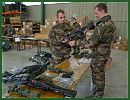 At the beginning of January 2011, the13th BCA infantry mountain troops (13e bataillon de chasseurs alpins) of the French Army took delivery of the FELIN equipment.