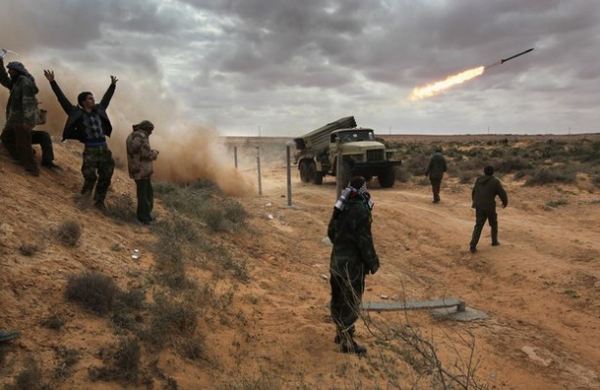 Outgunned and ill-trained, Libya’s rebels look increasingly vulnerable in the face of Colonel Gaddafi’s ferocious firepower. Forces loyal to Libyan leader Col Muammar Gaddafi have made major gains against anti-government rebels, pushing them from two key areas.