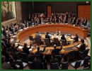 The United Nations Security Council on Thursday March 17, 2011, adopted a resolution on Libya that imposes a no-fly zone over the African state and authorizes possible military action except for ground forces.