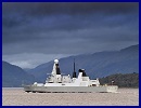 HMS Defender, fifth ship of Type 45 class destroyer successfully ...