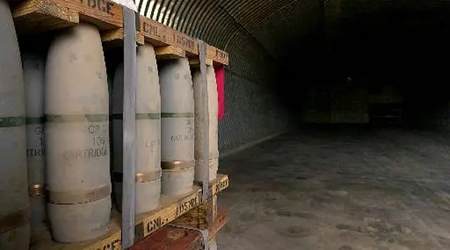 Chemical weapons had been seized in Libya, an official from its ruling National Transitional Council (NTC) said Sunday, October 2, 2011. Nine tons of artillery shells containing mustard gas were found inside a warehouse in an unpopulated area in the southern town of Sabha, Hassan al-Saghir told local media.