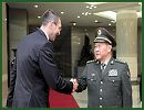 Chinese Defense Minister Liang Guanglie held talks with his Croatian counterpart Ante Kotromanovic in Beijing Monday, August 27, 2012, during which they pledged to further military exchanges and cooperation.