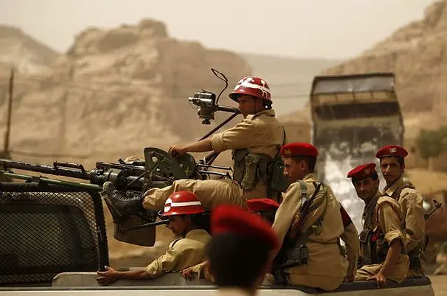 The Yemeni army deployed three brigades on Monday, July 2, 2012, to protect an engineer team which was repairing a crude export pipeline in the country's northeastern region due to threats of local militants, the interior ministry said.