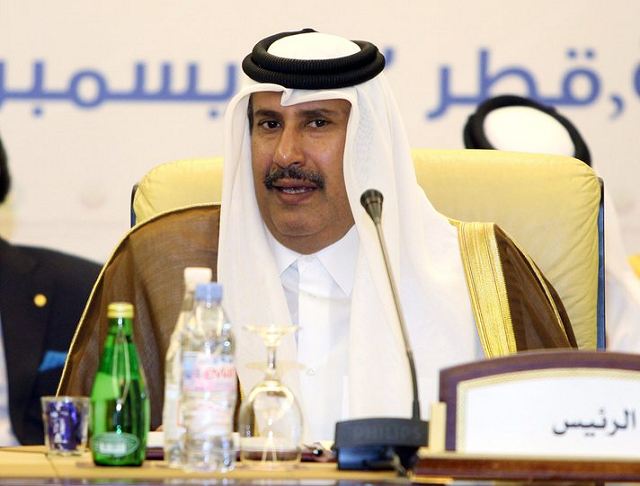 Qatari Foreign Minister Sheikh Hamad bin Jassim al-Thani told a meeting of Arab foreign ministers here March 10 that it was time to send Arab and foreign troops to conflict-stricken Syria. “The time has come to apply the proposal to send Arab and international troops to Syria,” Sheikh Hamad said during a meeting of top diplomats, which was to be joined later by Russian Foreign Minister Sergei Lavrov.