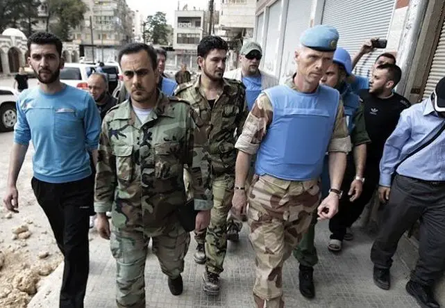 The rebel Free Syrian Army called on Saturday, May 26, 2012, for the Friends of Syria to carry out air strikes on the forces of President Bashar al-Assad after more than 90 people, including 25 children, were reportedly "massacred" in the town of Houla.