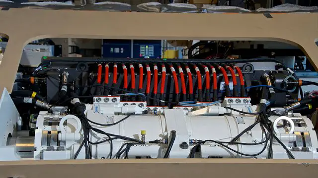 BAE Systems GCV is powered by a Hybrid Electric Drive from QinetiQ, providing a 10-20% increase in fuel economy, immediate torque for improved acceleration, & 1100 kW of electricity to power additional equip.