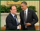 U.S. President Barack Obama on Sunday, August 26, 2013, conversed with his French counterpart Francois Hollande over phone to discuss possible coordinated response to the alleged chemical weapons use by Syrian government forces.