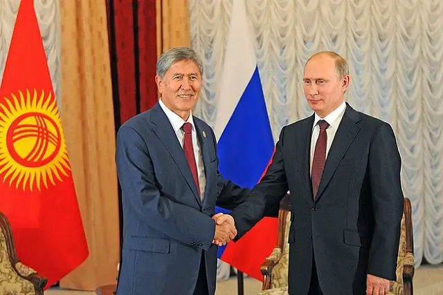 Russia will begin arms shipments to Kyrgyzstan in the near future as part of a $1 billion deal signed last year to modernize the Central Asian country’s military, Kyrgyzstan’s president said at a news conference Monday, December 16, 2013.