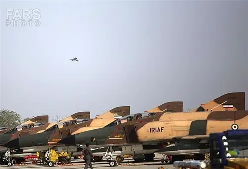 According to official Iranian news agency, Farsnews, The Iranian Air Force started the massive air drills codenamed Fadaeeyan-e Harim-e Vellayat IV over the county's Southern waters in the Persian Gulf on Friday. These exercises permitted to test fired air-based cruise missile.