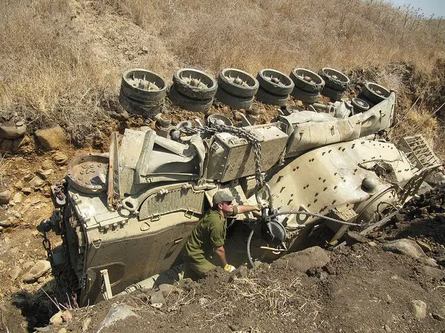 The Central Command’s Forward Rescue Unit, comprising entirely of reservist soldiers, completed a weeklong training exercise last week to train for the extraction of heavy and light vehicles caught under fire in battle. The various drills included the extraction of tanks, APCs (armored personnel carriers, and AFVs (armored fighting vehicles). Author: Yael Livnat