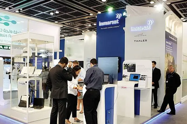 Mobile satellite communications company Inmarsat said it has successfully demonstrated its new tactical communications system for use on moving vehicles.