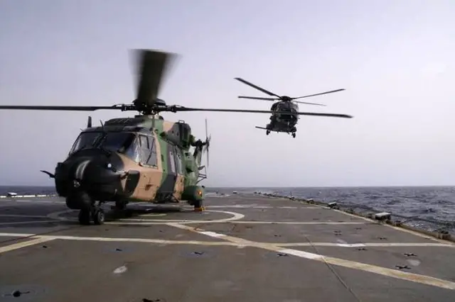 The Royal Australian Navy is leading the world in bringing the new MRH90 ‘Taipan’ Multi-Role Helicopter into service at sea. The RAN soon-to-be-commissioned 808 Squadron has been conducting trials, testing, evaluation and training on the MRH90 Taipan helicopter since 2010.