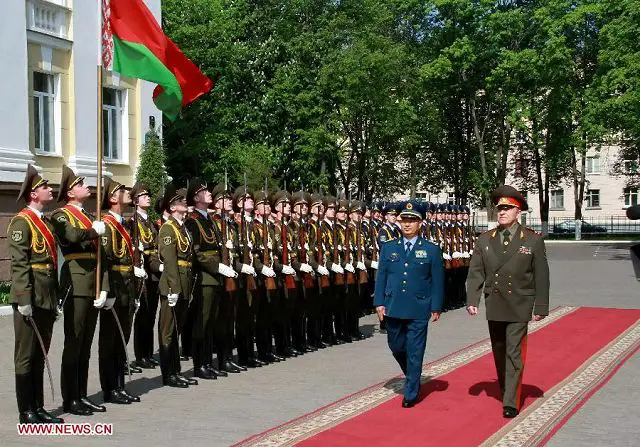 Belarusian President Alexander Lukashenko Friday, May 17, 2013, met with a Chinese military delegation headed by Xu Qiliang, vice chairman of the Central Military Committee. Lukashenko hailed the close and fruitful cooperation between the two countries in various fields and said that enhanced military ties between Belarus and China have contributed to peace and stability in the region and the world at large. 