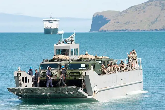 Completing an amphibious landing from a sealift vessel, securing a port and transferring 200 troops and 55 vehicles onto land is all in a day’s work for Major Patrick Chartrand, who is currently deployed in New Zealand on Exercise SOUTHERN KATIPO 2013 (Ex SK13). 