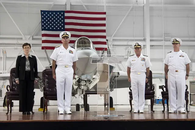 Tuesday, the U.S. Navy and the 33rd Fighter Wing at Eglin AFB, Fla., officially reconstituted the highly decorated VFA-101 Grim Reapers Squadron during ceremonies held on the Emerald Coast. 