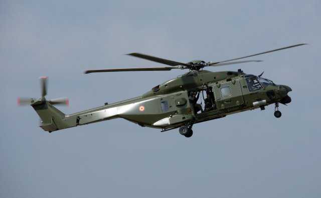 NHIndustries announced today the delivery to the Belgian Defence of its fourth NH90 Tactical Transport Helicopter. This event took place in Marignane, where the helicopter was built, in the presence of Lt General Clement, General Director of Material and Resources. This helicopter will be based in Beauvechain, home of the 1st Wing. It will be used for Tactical transport and utility missions. 