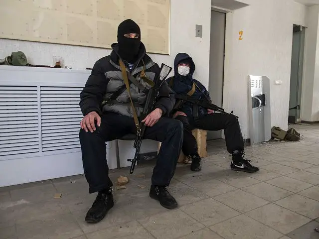 Ukraine's acting president has said his government will launch a "full-scale anti-terrorist operation" involving the country's army against pro-Moscow separatists, claiming Russia was waging a war against Ukraine. The authorities in Kiev will use the army in order to prevent Russian forces from moving in, as they did in Crimea, Turchynov said, pledging amnesty to anyone laying down arms by Monday, April 14, 2014, morning.