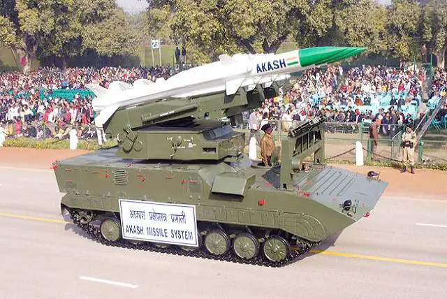 India has now begun deploying six Akash surface-to-air missile (SAM) squadrons in the northeast of the country in case of threats by Chinese jets, helicopters and drones against any misadventure in the region. Indian Defence ministry sources on Thursday, August 21, 2014. Indian Air Force has started getting deliveries of the six Akash missile squadrons, which can "neutralize" multiple targets at 25-km interception range in all-weather conditions, earmarked for the eastern theatre. 