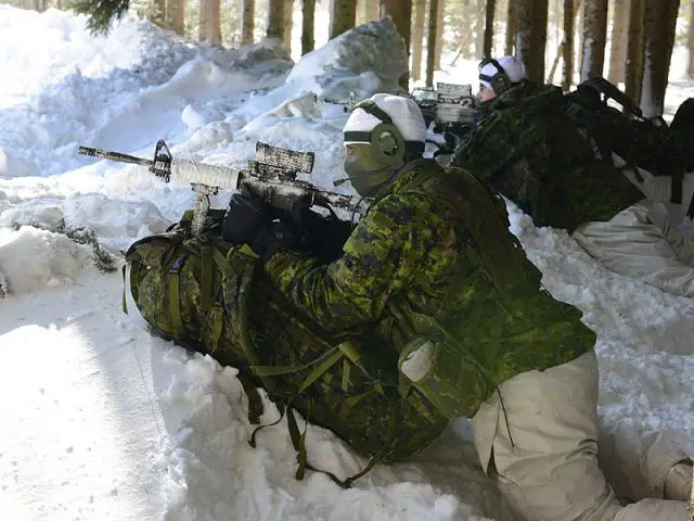 Exercise RAFALE BLANCHE 2014 took place in several municipalities including Beauce-Sartigan, La Nouvelle-Beauce, Les Appalaches, Les Etchemins, Lotbinière and Robert-Cliche from January 28 to February 5. Almost 2500 soldiers were on the ground training for winter weather combat operations: personnel from all units within 5 Canadian Mechanized Brigade Group (5 CMBG) participated, as well as personnel from 5 Military Police Regiment, 430 Tactical Helicopter Squadron and 5 Field Ambulance. 