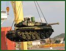 On February 4, 2014 the first batch of five T-84 Oplot main battle tanks arrived to the Kingdom of Thailand. Ukrainian tanks produced by the State Enterprise “Malyshevplant” arrived to the Port of Sattahip (Thailand) where they were discharged and directed to the place of acceptance testing. After the final testing by the Thailand side, the tanks will be finally accepted under the terms of the contract.