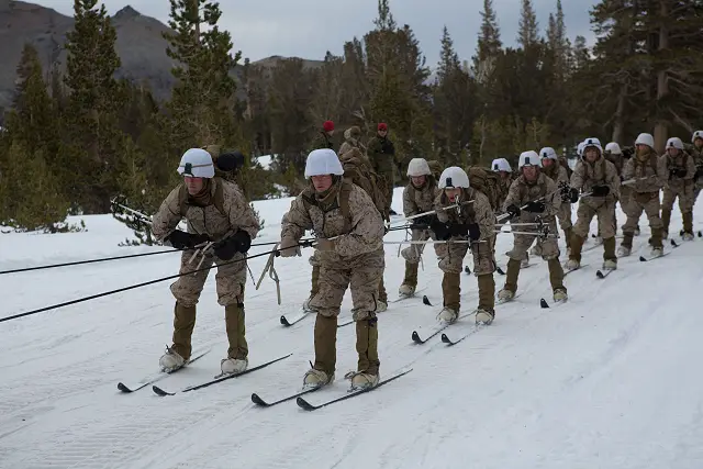 The Warlords of 2nd Battalion, 2nd Marine Regiment, 2nd Marine Division recently began training to fight in cold and austere locations at the Marine Corps Mountain Warfare Training Center. The Mountain Exercise winter training package the Marines are participating in will provide them the tools to survive and fight in a mountainous and cold environment.