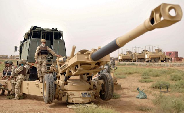 ISIS (Islamic State of Iraq and Syria ) militants have now the capacity to bombard Iraqi army after capturing American-made weapons. During ISIS's blitz across northern and central Iraq last month, the group captured upwards of 52 155mm M198 howitzers.