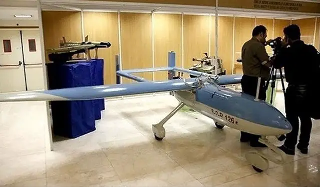 Iran's hi-tech drone, Ababil-3 (Swallow-3), is capable of flying a top speed of 200 kilometers per hour and enjoys a night vision capability, enabling it to take image and footage as it is flying over targets day and night. The drone has a flying range of 100 kilometers and a top speed of 200 kilometers per hour.