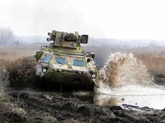 “The newest BTR-4E armored personnel carriers, being produced by Kharkiv Morozov Machine-Building Design Bureau, which is incorporated with Ukroboronprom State Concern, under the combat conditions have proved their high technical specifications,” – Ukroboronprom Temporary Acting Director General Yuriy Tereshchenko stated on wednesday 4 June 2014.