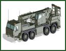 Liebherr has developed G-BKF, a four axle armoured crane rescue vehicle for the German Army. The G-BKF can rescue and tow the new generation of armoured control and command vehicles, armoured transport vehicles, MULTI FSA (swap body vehicles) and wheeled vehicles.