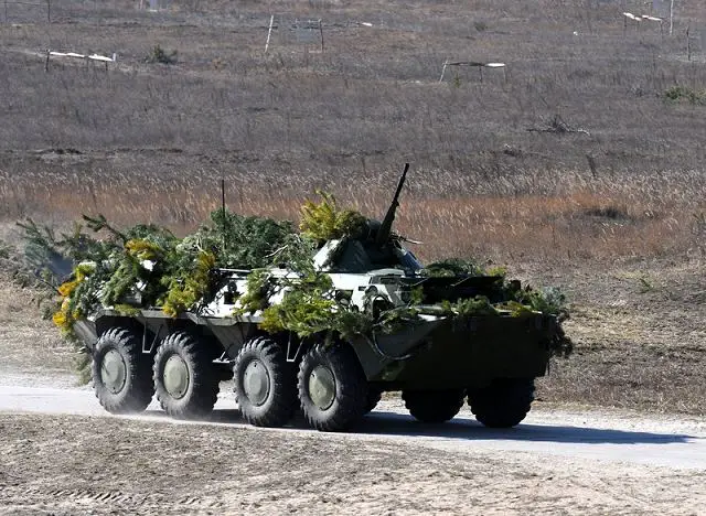 March 11, 2014, Ukrainian armed forces began military drills as Russian forces tightened their hold on the Crimean peninsula. Ukraine's armed forces are testing the combat-readiness of troops in case of an invasion by the Russian armed forces. 