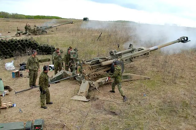It was a ground-breaking day for the Royal Canadian Artillery (RCA) when they successfully test-fired a Global Positioning System (GPS) -guided 155 mm artillery shell. The trial of the newest generation of Excalibur proved the mettle of a shell that is unmatched for precision, range and accuracy.