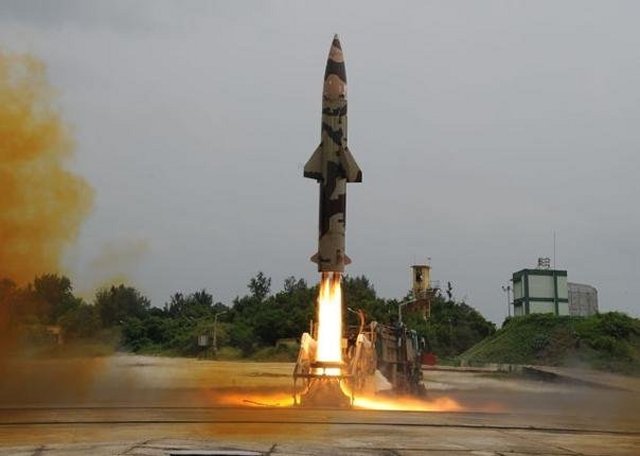 India on Friday successfully test-fired its indigenously developed nuclear-capable Prithvi-II surface-to-surface missile, which has a strike range of 350 km, from a test range at Chandipur near here as part of a user trial by Army. Defence sources said the state-of-the-art missile, which is capable of carrying 500 kg to 1000 kg of warheads, was test-fired from a mobile launcher in salvo mode from launch complex-3 of Integrated Test Range at about 10.40 hrs. 