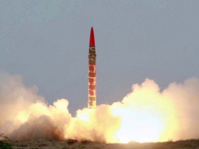 Pakistan on Monday conducted a test launch of an intermediate range of ballistic missile which is capable of carrying nuclear and conventional warheads to a range of 900 kilometers, the military said. The successful launch of "Shaheen 1A (Hatf IV)" was aimed at re- validating various design and technical parameters of the weapon system, an army statement said.