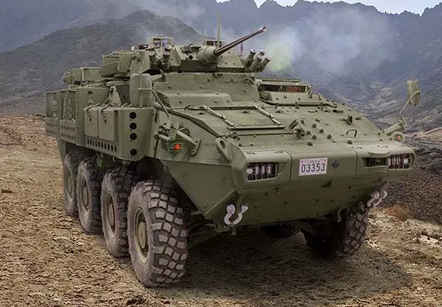 DRS Technologies to provide surveillance systems to Canadian Army armoured vehicles LAV 640 001