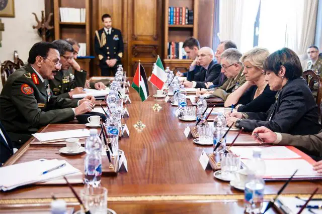 Defence agreement signed between Italy and the Hashemite Kingdom of Jordan