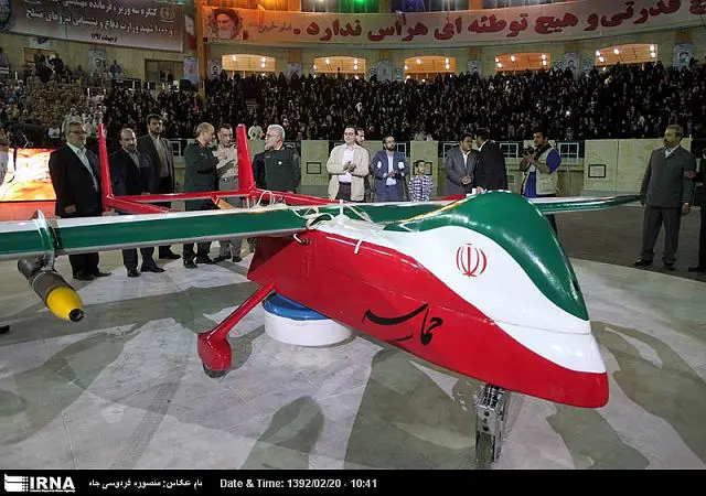 Iran has unveiled new home-made programmable drone named Basir 640 001