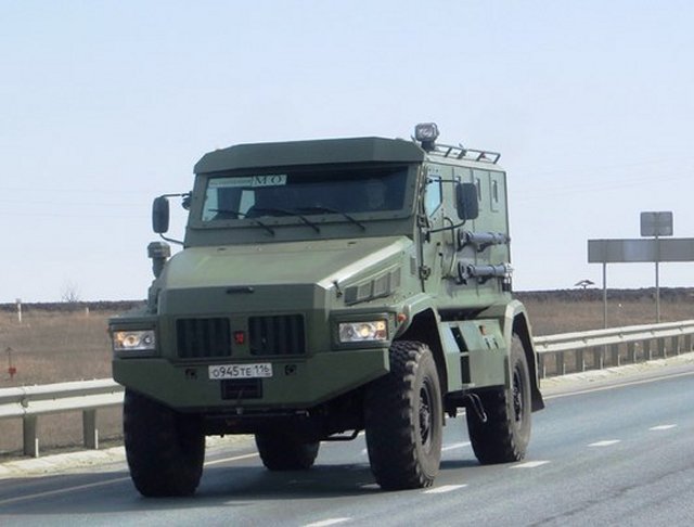 Ministry of Internal Affairs of Russia starts testing new Patrol A armored multi purpose vehicle 640 001