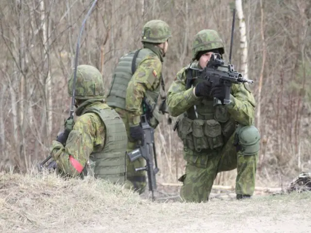 The tri-national Baltic Battalion (BALTBAT) starts training for the NATO Response Force standby 640 001