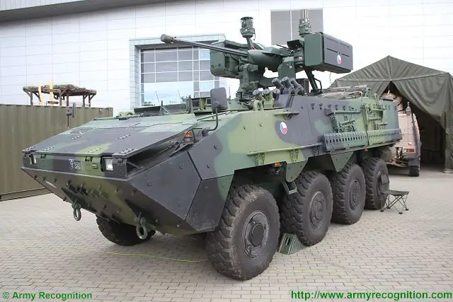 Czech Ministry of Defence has approved the purchase of 20  dditional Pandur II 8x8 armoured APC 640 001