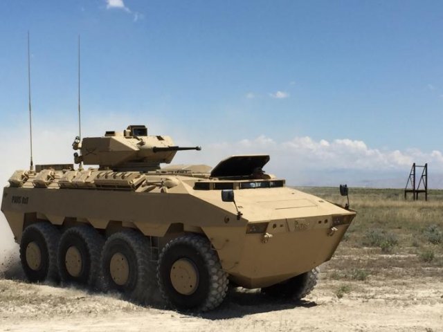 FNSS Saber 25mm turret successfully achieves firing qualification tests on PARS IFV 640 002