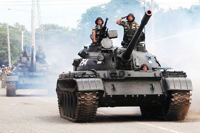 According to Araya, Nicaragua's army uses the Russian-made T-55 main battle tank but the military has not previously operated the T-72 variant. The T-55 is a Soviet-made main battle tank, a derivative of the T-54B, which was adopted for service in 1956 by the Russian armed forces. Currently, Nicaragua army has a total of 65 T-55 MBTs. 
