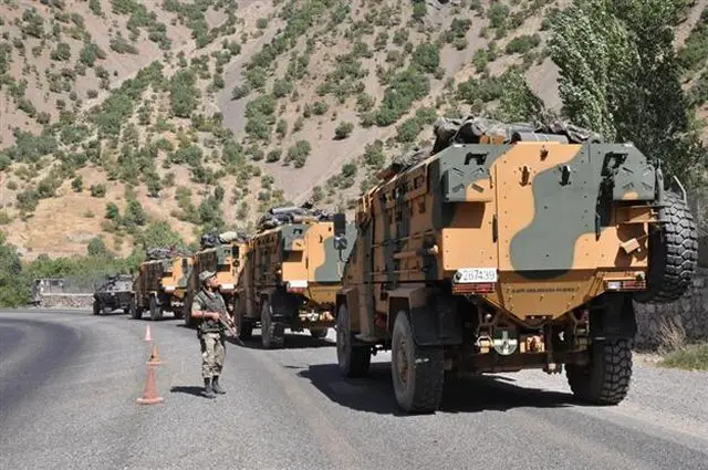 Turkish army upgrade its armored vehicles in the aftermath of a landmine 640 001