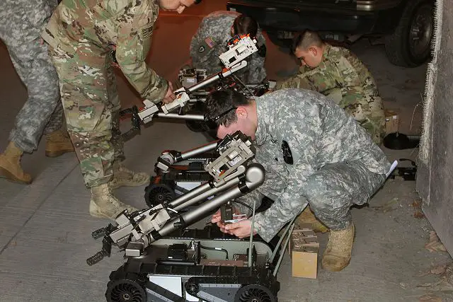 U.S. Army science and technology advisors have initiated a project to field a robot capable of assessing chemical, biological, radiological, nuclear, explosives, or CBRNE, threats from a safe distance. Several Army organizations combined on a new variant of the PackBot 510 robot with enhanced CBRNE detection capabilities.