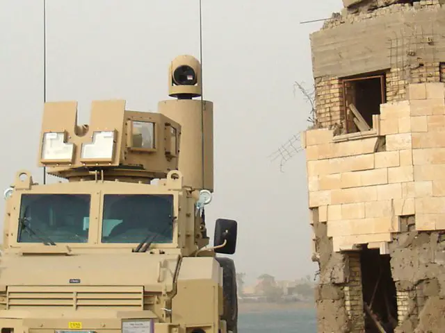 Lockheed Gyrocam Sensor System certified as standard sensor package on US MRAP vehicles 640 001