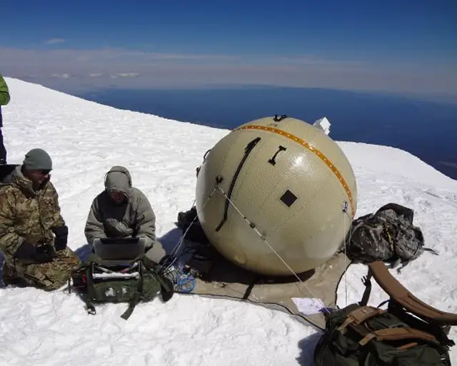 Inflatable ground satellite antennas are aiding the expeditionary nature of U.S. and coalition forces, enabling them to achieve high-bandwidth network connectivity anywhere in the world from small deployable packages. The antenna can connect Soldiers in remote locations to the Army's tactical communication WIN-T network backbone, as well as support other services and first responders. 