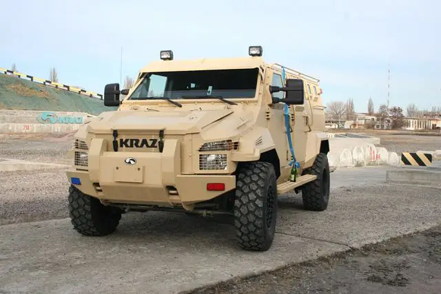 Just before the New Year “AutoKrAZ” transferred the KrAZ-Spartan armored vehicle to Forensic Science Research Centre of the Ministry of Interior of Ukraine. The KrAZ Spartan armored personnel carrier is produced in Ukraine under license from the UAE based Company, Streit Group.